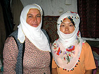 トルコのイスラム女性のコスチューム